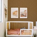 Brewster Home Fashions Tatula Chestnut Floral Wallpaper - SKU 4060-139281