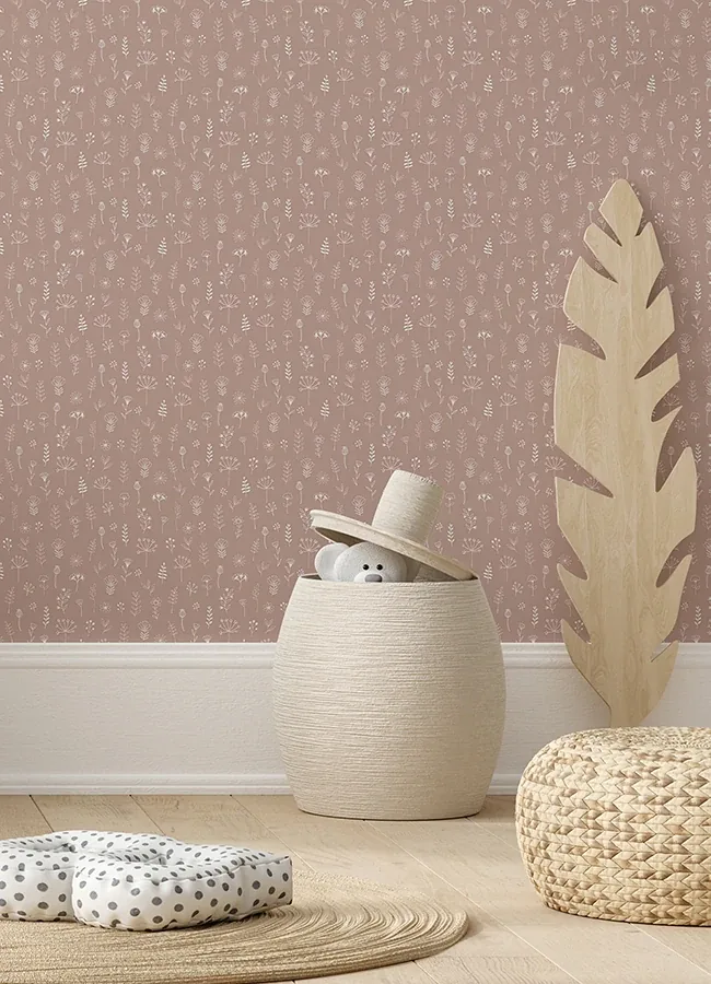 Brewster Home Fashions Tatula Rose Floral Wallpaper - SKU 4060-139280