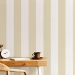 Brewster Home Fashions Tavish Light Yellow Stripe Wallpaper - SKU FD43457