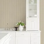 Brewster Home Fashions Taylor Beige Diamond Wallpaper - SKU 2809-IH20012