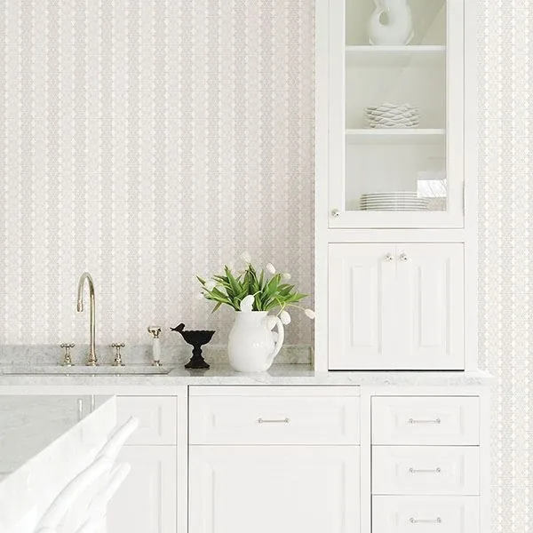 Brewster Home Fashions Taylor Light Grey Diamond Wallpaper - SKU 2809-IH20015