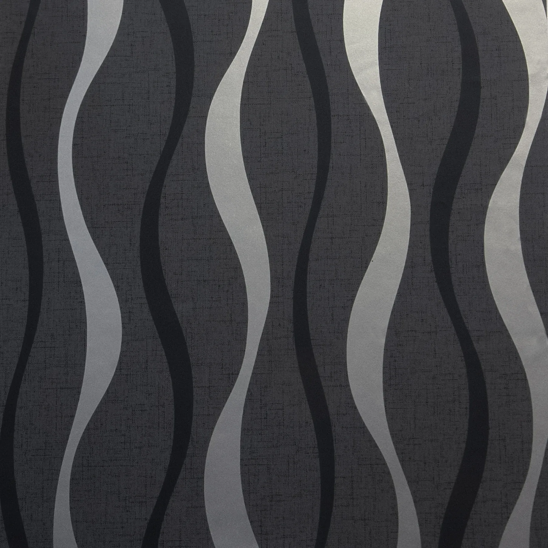Brewster Home Fashions Tazz Black Ribbons Wallpaper - SKU AH924502