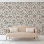 Brewster Home Fashions Teigen Multicolor Floral Damask Wallpaper - SKU AH296909