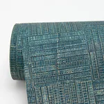 Brewster Home Fashions Thea Blue Geometric Wallpaper - SKU 2984-2230