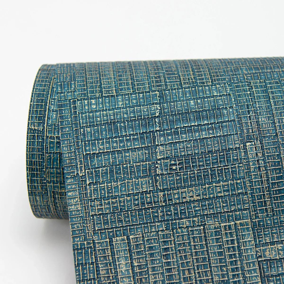 Brewster Home Fashions Thea Blue Geometric Wallpaper - SKU 2984-2230