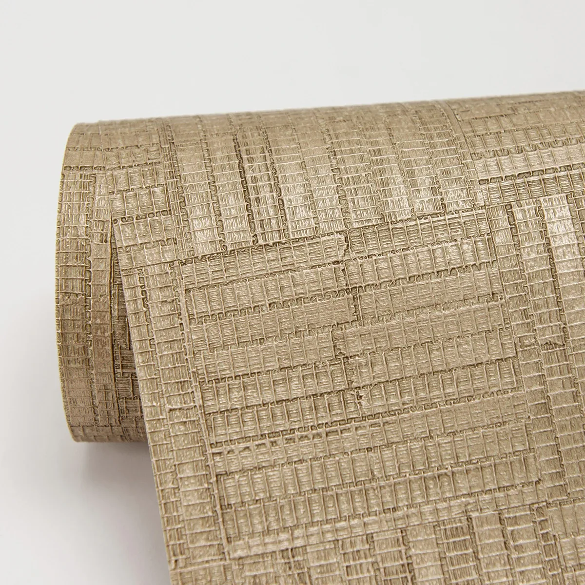 Brewster Home Fashions Thea Gold Geometric Wallpaper - SKU 2984-2229