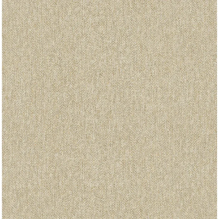 Brewster Home Fashions Theo Light Brown Chevron Wallpaper - SKU M1870