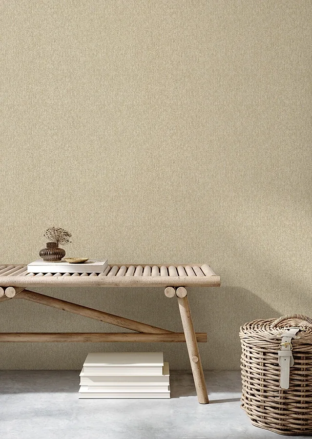 Brewster Home Fashions Theo Light Brown Chevron Wallpaper - SKU M1870