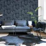 Brewster Home Fashions Theodore Navy Frond Wallpaper | Wallpaper Twins Brewster Home Fashions Theodore Navy Frond Wallpaper - SKU AH921205