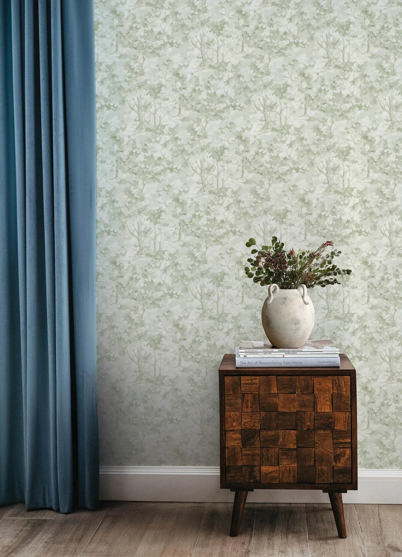 Brewster Home Fashions Thicket Sage Forest Wallpaper - SKU 4169-83109