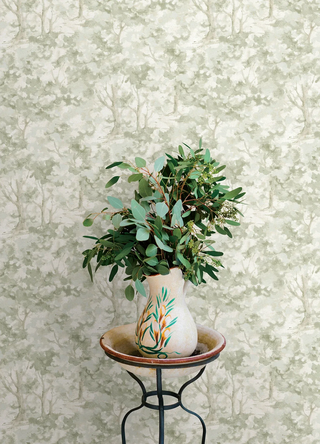Brewster Home Fashions Thicket Sage Forest Wallpaper - SKU 4169-83109
