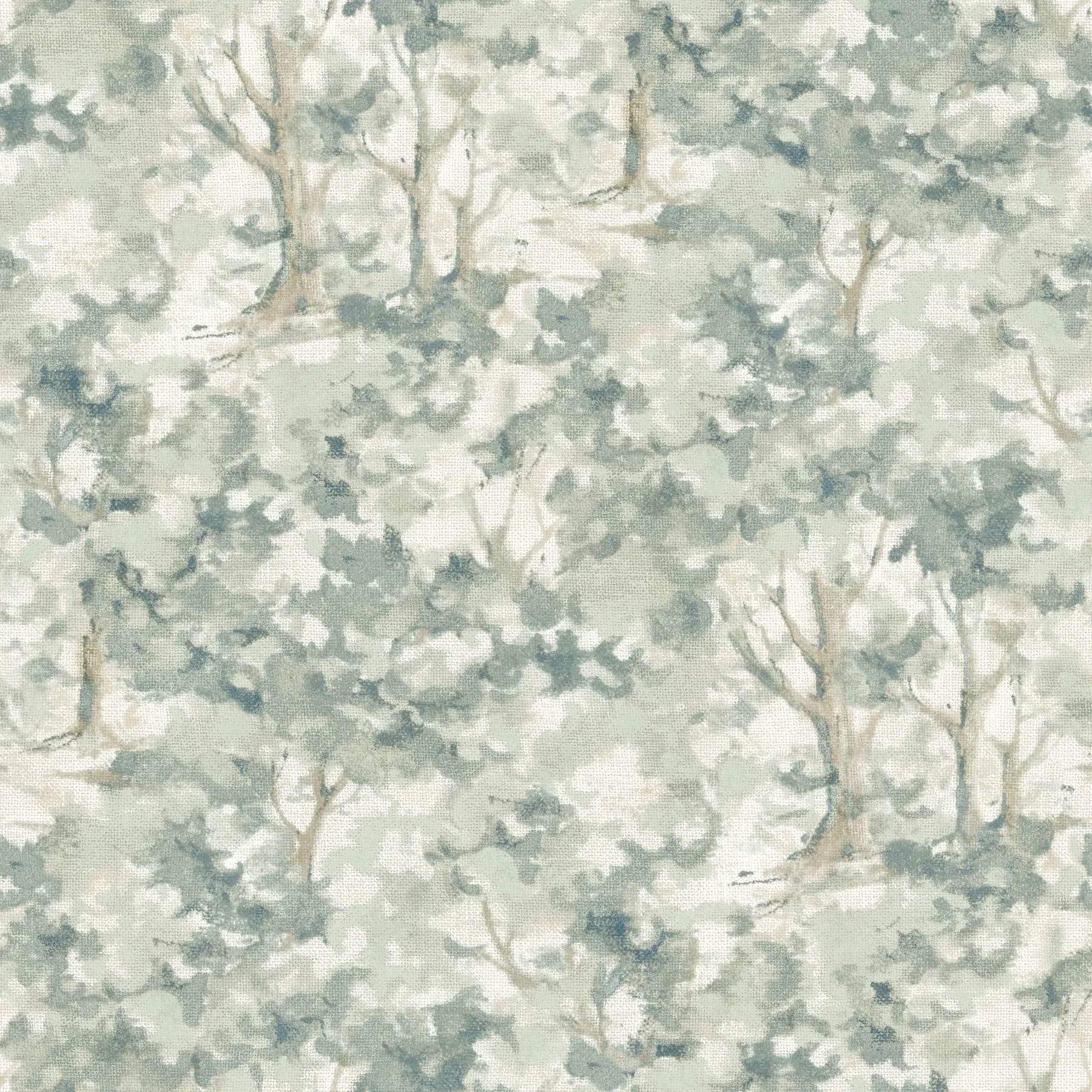 4169-83111 | Thicket Teal Forest Wallpaper
