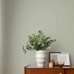 Brewster Home Fashions Ticking Light Green Stripe Wallpaper - SKU 4164-M1846