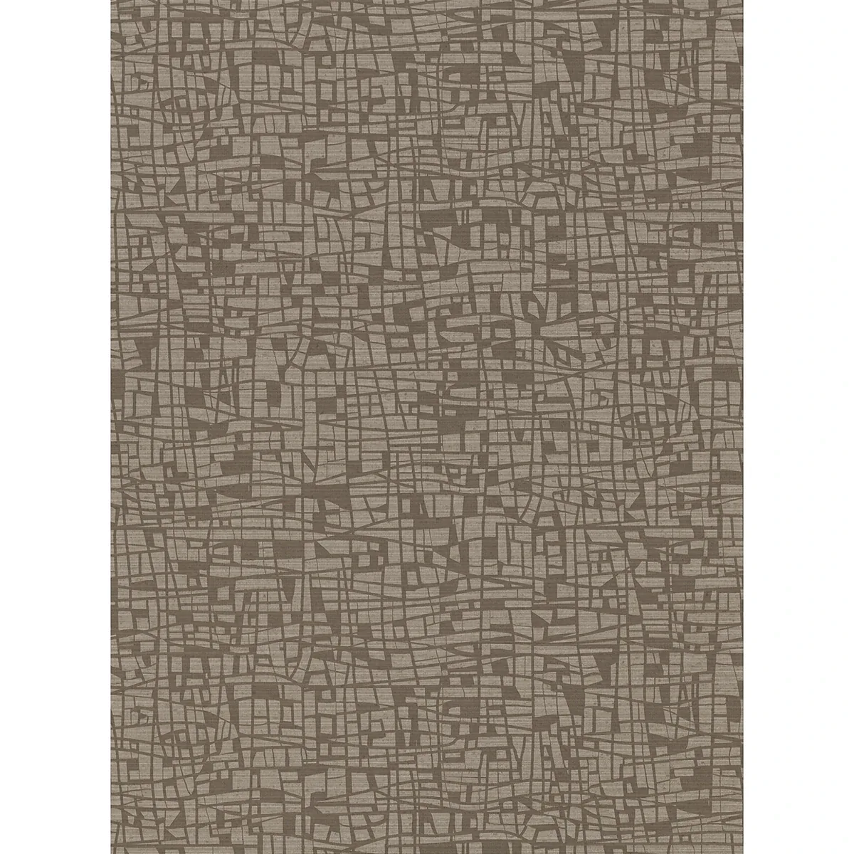Brewster Home Fashions Tiffany Brown Abstract Geometric Wallpaper - SKU 2945-1113
