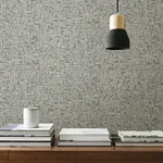 Brewster Home Fashions Tiffany Grey Abstract Geometric Wallpaper - SKU 2945-1115