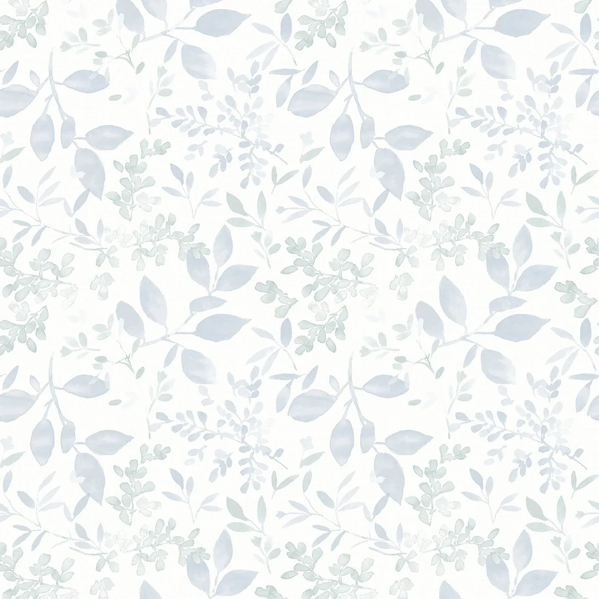 Brewster Home Fashions Tinker Light Blue Woodland Botanical Wallpaper - SKU 3122-11112
