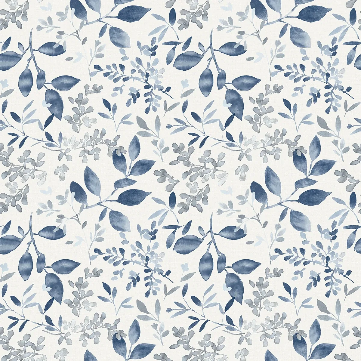 Brewster Home Fashions Tinker Navy Woodland Botanical Wallpaper - SKU 3122-11102