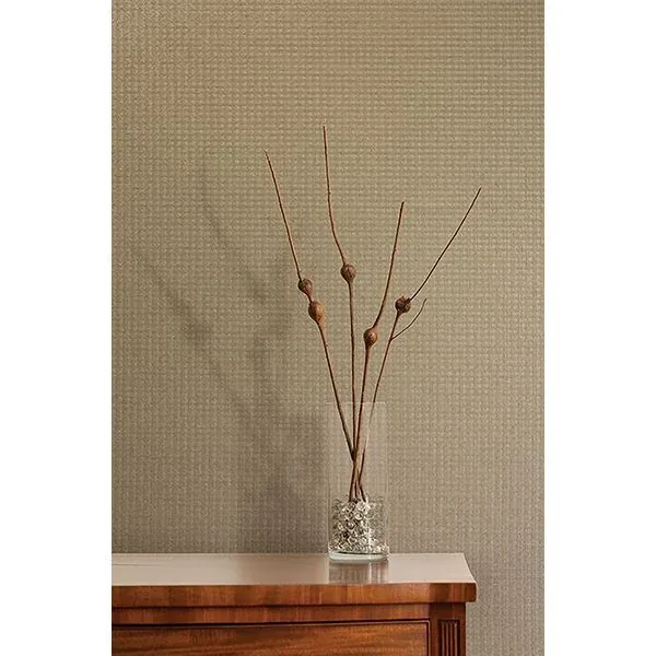 Brewster Home Fashions Tomek Beige Paper Weave Wallpaper - SKU 2622-30220