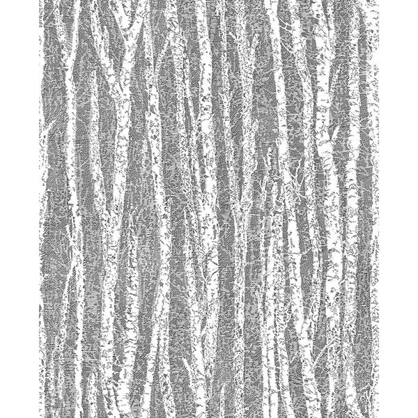 Brewster Home Fashions Toyon Black Birch Tree Wallpaper - SKU 2811-24580