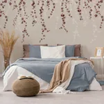 Brewster Home Fashions Trailing Ivy Brown Wall Mural - SKU 4164-50941