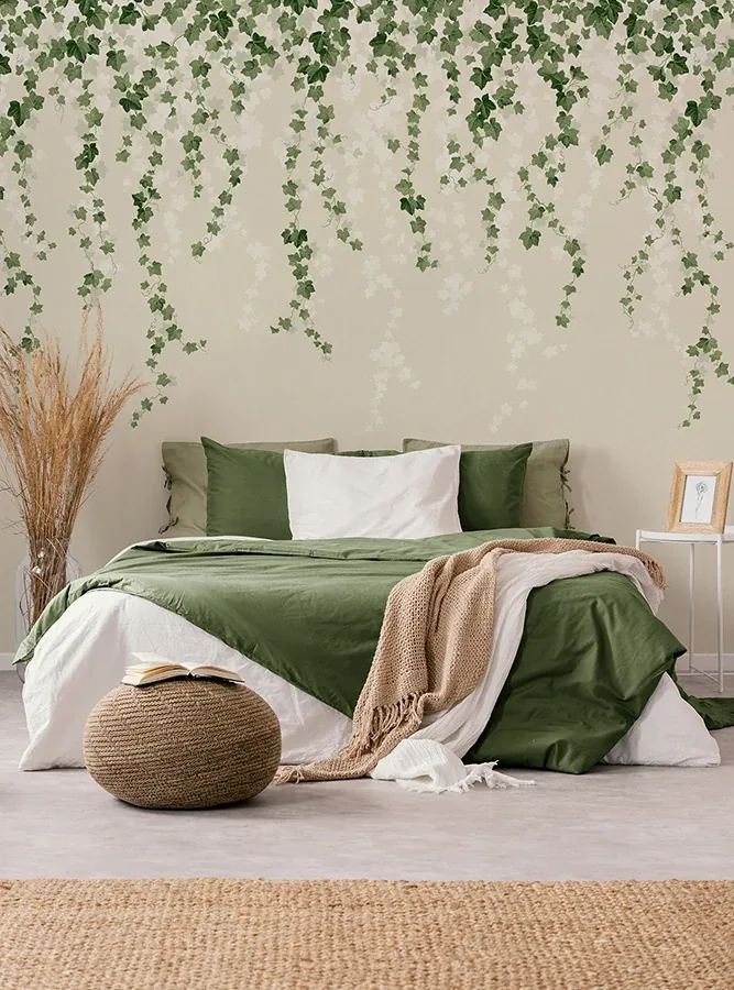 Brewster Home Fashions Trailing Ivy Green Wall Mural - SKU 4164-50942