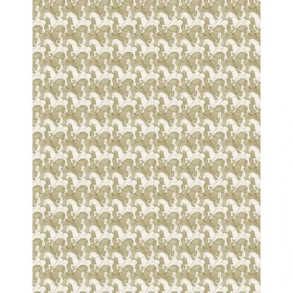 Brewster Home Fashions Trixie Beige Horsemen Wallpaper - SKU SR23142