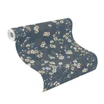 Brewster Home Fashions Tsubomi Blue Cherry Blossom Wallpaper - SKU RH456738