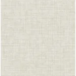 Brewster Home Fashions Tuckernuck Neutral Faux Linen Wallpaper - SKU 4157-24273