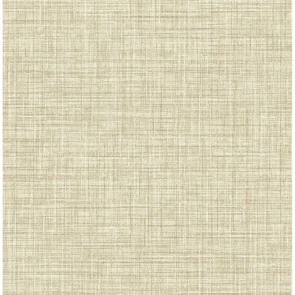 2767-24277 | Tuckernuck Wheat Linen Wallpaper