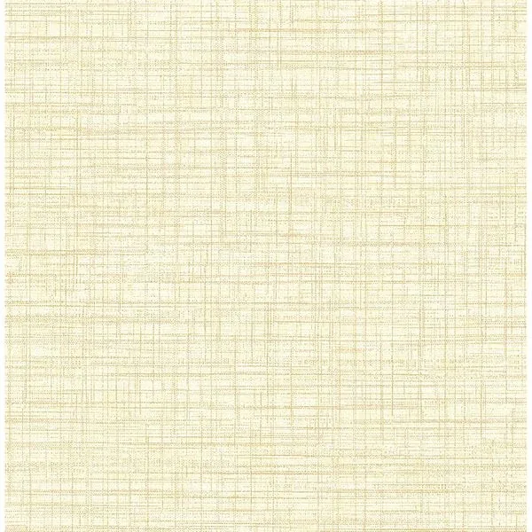 2767-24275 | Tuckernuck Yellow Linen Wallpaper