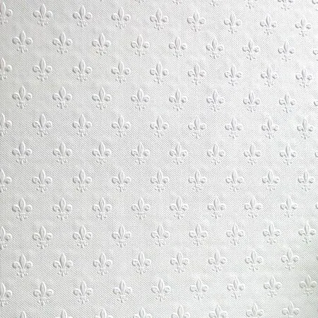 Brewster Home Fashions Tudor White Paintable Anaglypta Original Wallpaper - SKU 437-RD392