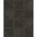 Brewster Home Fashions Tulip Chocolate Geometric Trellis Wallpaper - SKU 395814