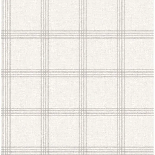 3115-24478 | Twain Dove Plaid Wallpaper