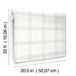 Brewster Home Fashions Twain Light Grey Plaid Wallpaper | Wallpaper Twins Brewster Home Fashions Twain Light Grey Plaid Wallpaper - SKU 4134-26994