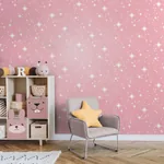 Brewster Home Fashions Twinkle Pink Starry Skies Wallpaper | Wallpaper Twins Brewster Home Fashions Twinkle Pink Starry Skies Wallpaper - SKU 4203-27566