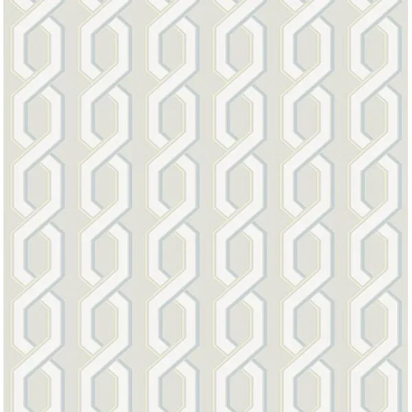 2704-22687 | Twist Grey Geometric Wallpaper