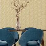 Brewster Home Fashions Ula Mustard Cheetah Spot Wallpaper - SKU WLD53129W