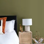 Brewster Home Fashions Umi Green Faux Linen Wallpaper - SKU 4035-452068