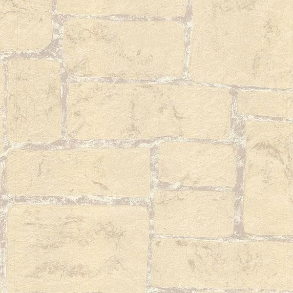 Brewster Home Fashions Uwharrie Cream Stone Wallpaper - SKU 2774-370621