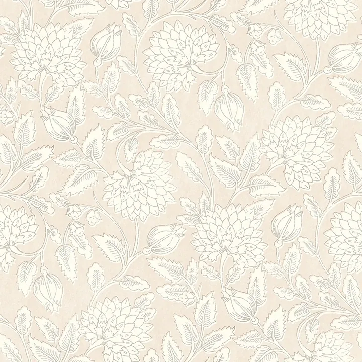 4134-72538 | Vadouvan Blush Jacobean Trail Wallpaper
