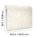 Brewster Home Fashions Vadouvan Blush Jacobean Trail Wallpaper | Wallpaper Twins Brewster Home Fashions Vadouvan Blush Jacobean Trail Wallpaper - SKU 4134-72538