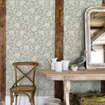 Brewster Home Fashions Vadouvan Grey Jacobean Trail Wallpaper | Wallpaper Twins Brewster Home Fashions Vadouvan Grey Jacobean Trail Wallpaper - SKU 4134-72537