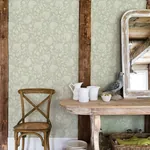 Brewster Home Fashions Vadouvan Sage Jacobean Trail Wallpaper | Wallpaper Twins Brewster Home Fashions Vadouvan Sage Jacobean Trail Wallpaper - SKU 4134-72536