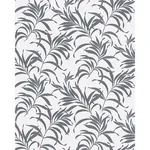 Brewster Home Fashions Valentina Grey Leaf Wallpaper | Wallpaper Twins Brewster Home Fashions Valentina Grey Leaf Wallpaper - SKU MG81937