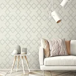 Brewster Home Fashions Vana Light Grey Woven Diamond Wallpaper | Wallpaper Twins Brewster Home Fashions Vana Light Grey Woven Diamond Wallpaper - SKU 2765-BW40408