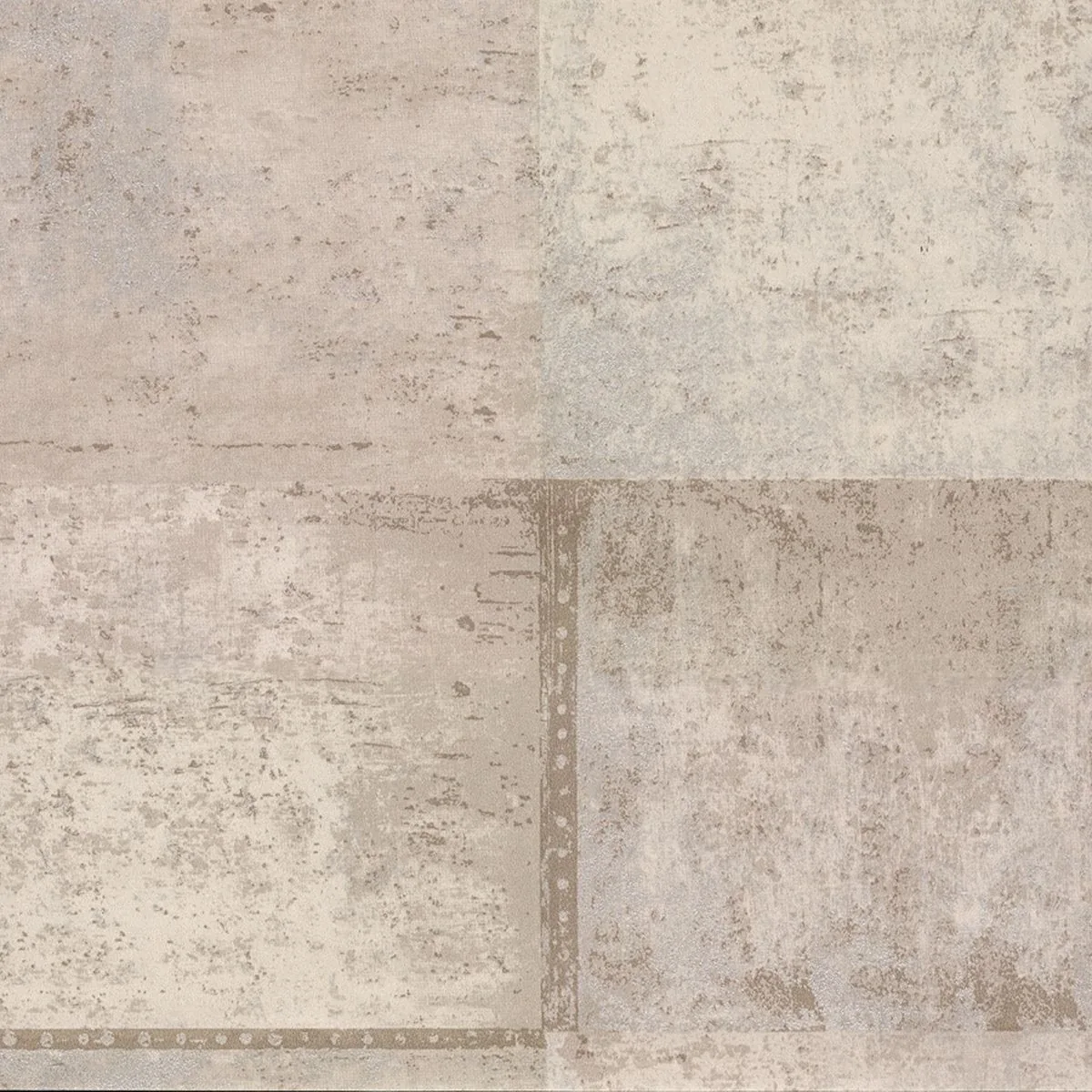 Brewster Home Fashions Vela Taupe Distressed Geometric Wallpaper - SKU 2927-10901