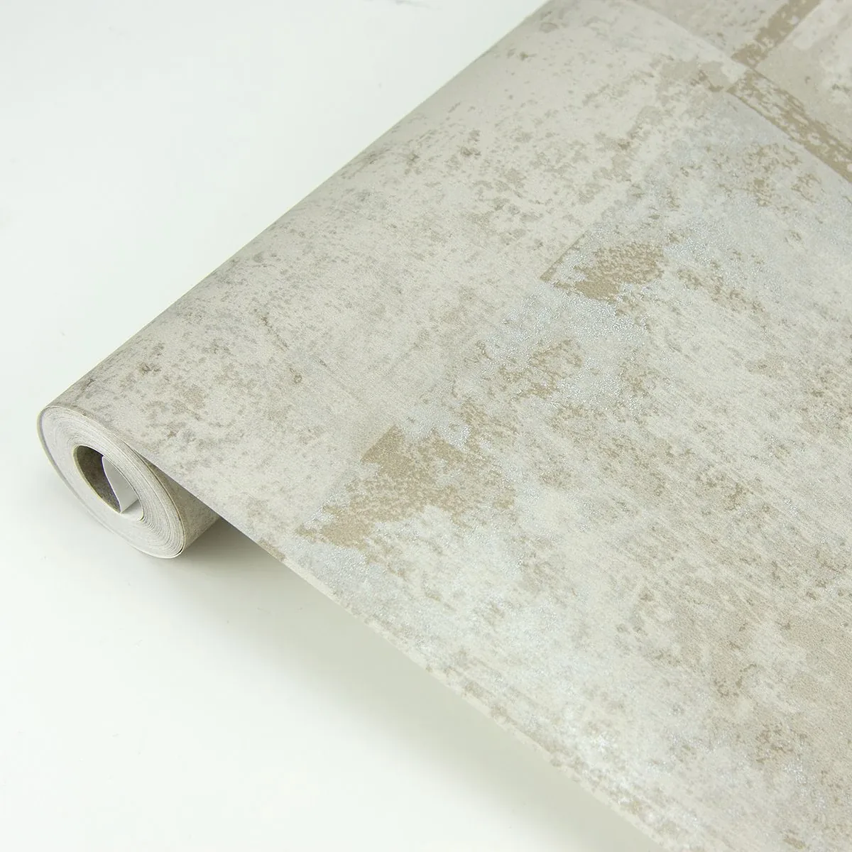 Brewster Home Fashions Vela Taupe Distressed Geometric Wallpaper - SKU 2927-10901
