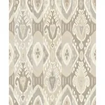 Brewster Home Fashions Villon Light Grey Ikat Wallpaper | Wallpaper Twins Brewster Home Fashions Villon Light Grey Ikat Wallpaper - SKU 2980-560558