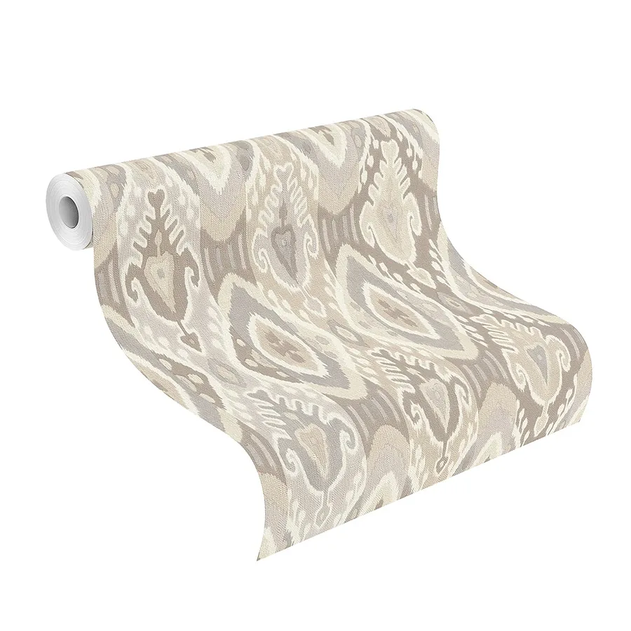 Brewster Home Fashions Villon Light Grey Ikat Wallpaper | Wallpaper Twins Brewster Home Fashions Villon Light Grey Ikat Wallpaper - SKU 2980-560558