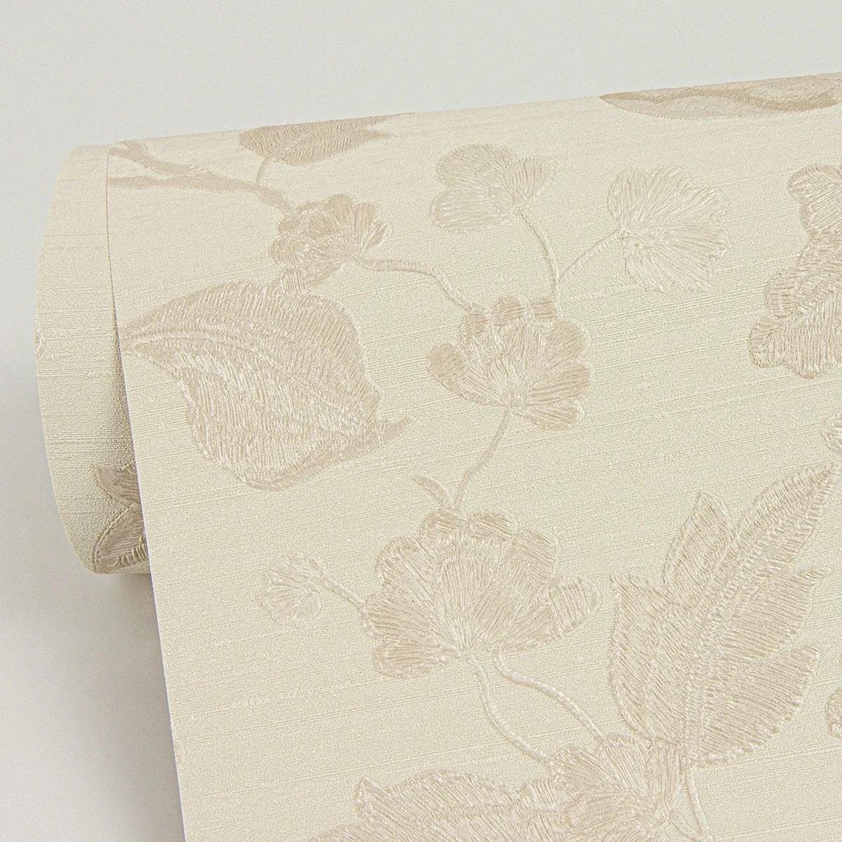 Brewster Home Fashions Vittoria Cream Floral Wallpaper | Wallpaper Twins Brewster Home Fashions Vittoria Cream Floral Wallpaper - SKU 4058-24842